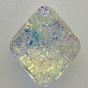 Rhombus Crystal Pendant Crystal AB